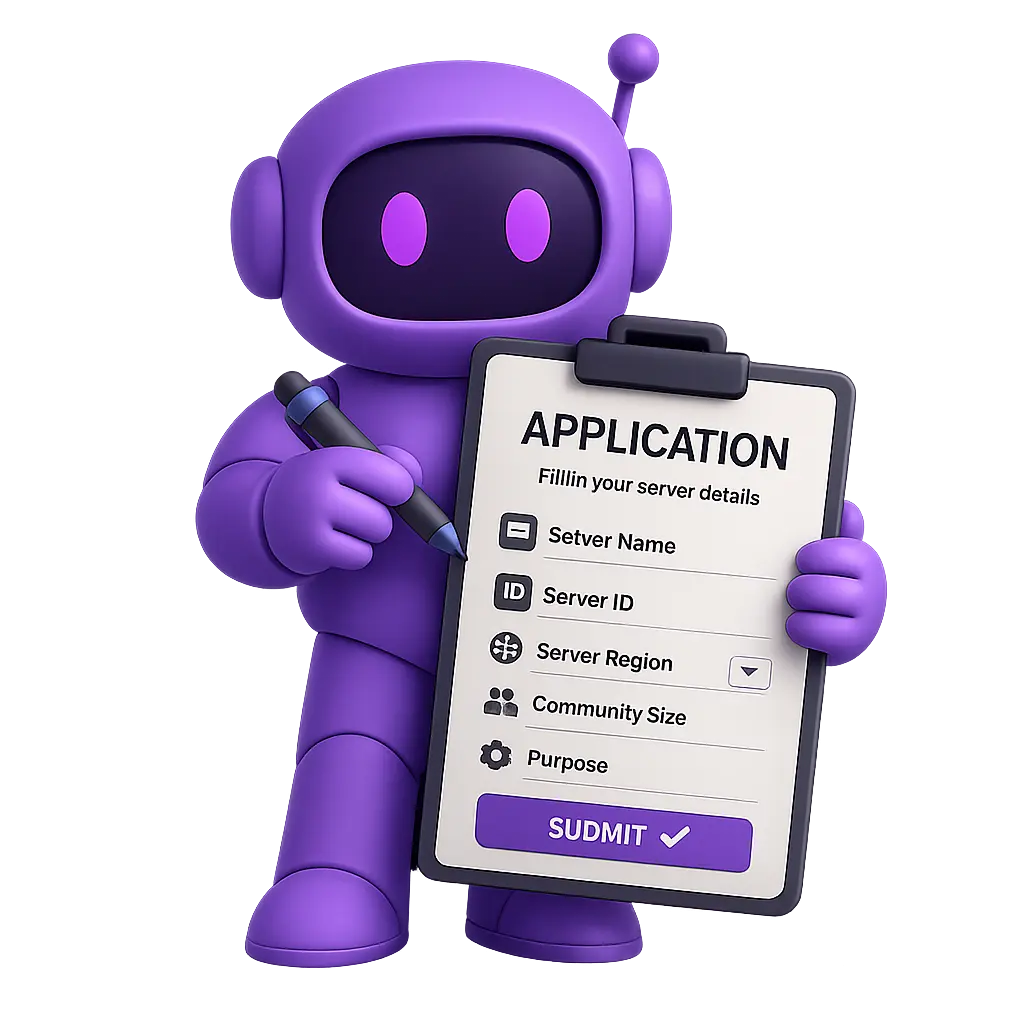 discord crm server registration